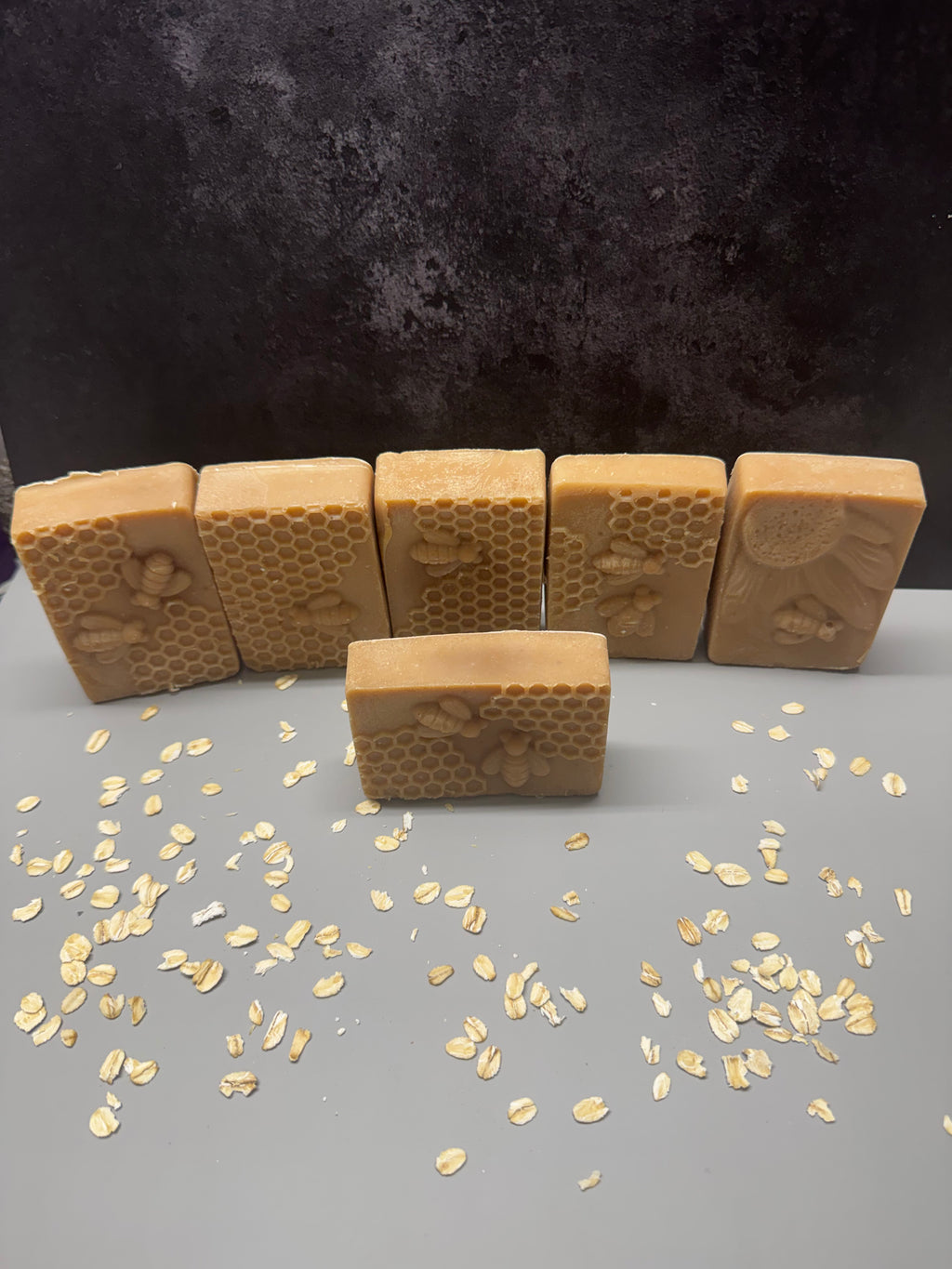 Oats and honey soap