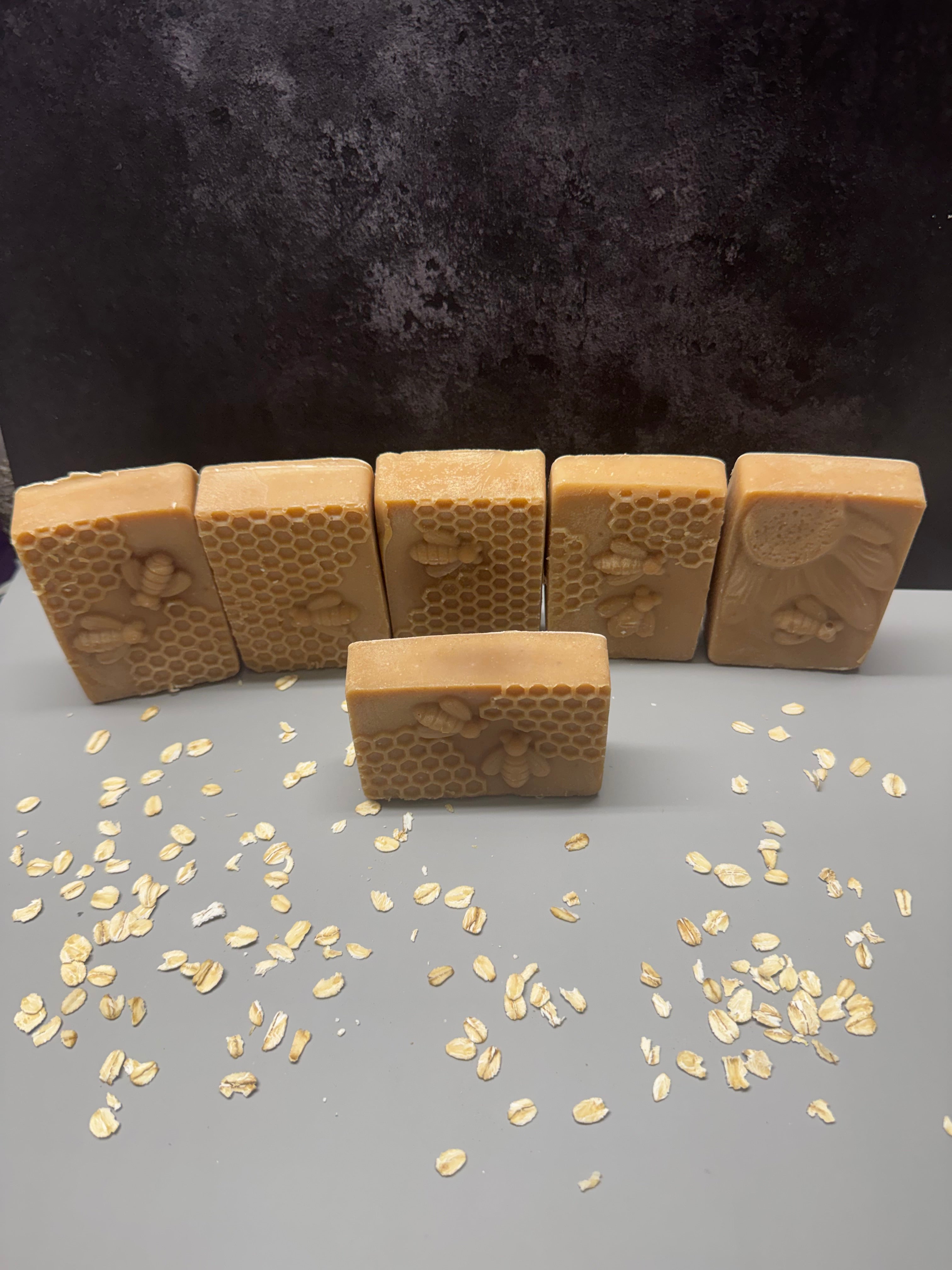 Oats and honey soap