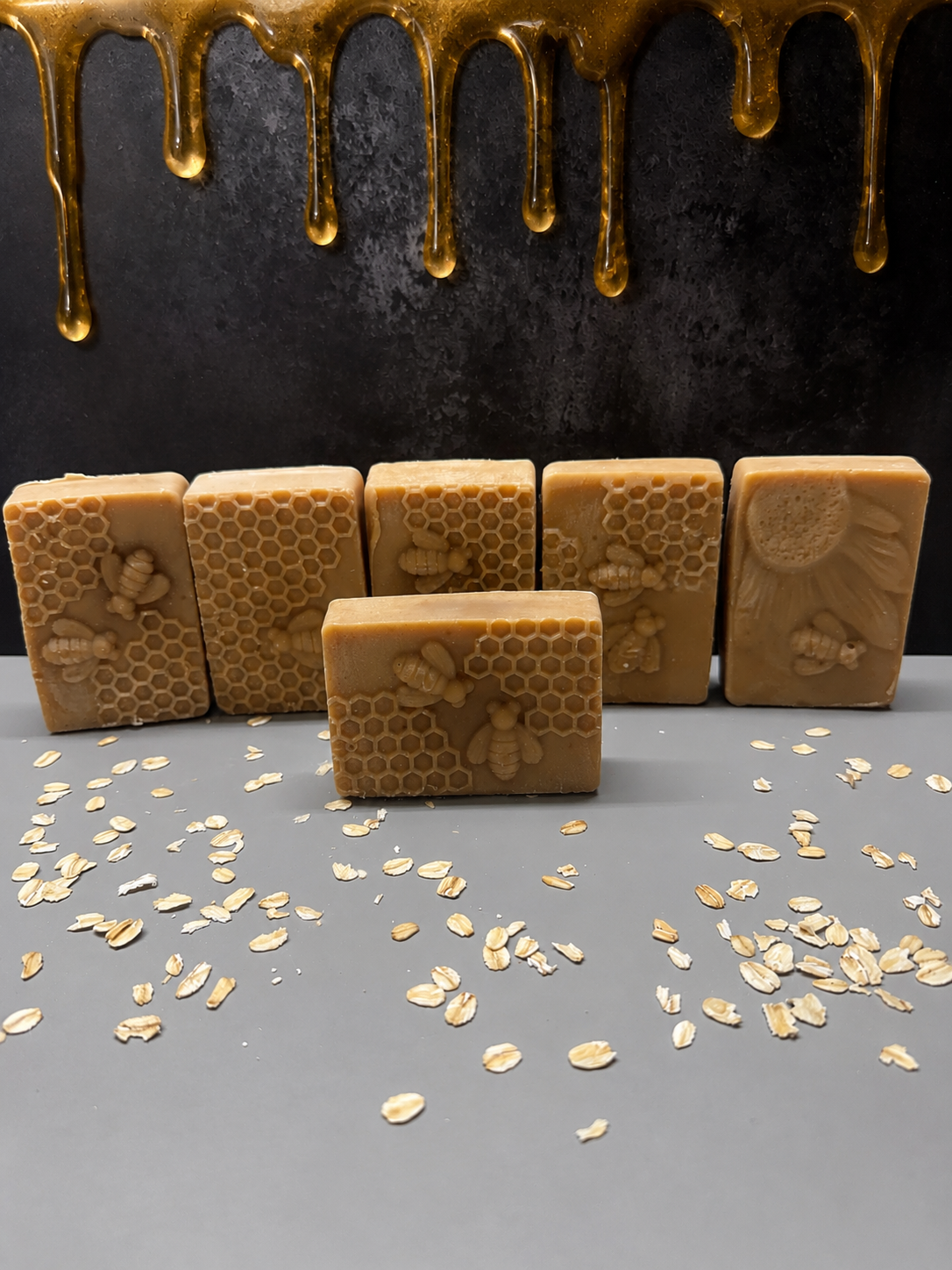 Oats and honey soap