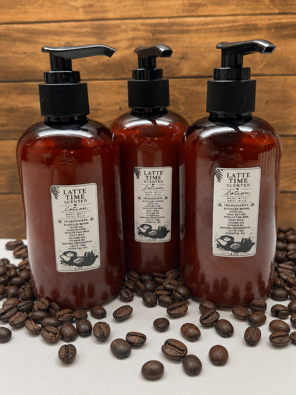 Latte time Scented lotion