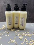 Oatmeal and honey scented lotion