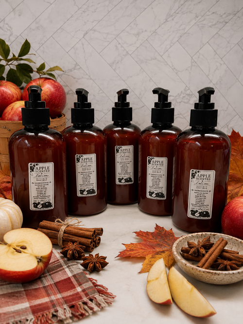 Apple scented lotion