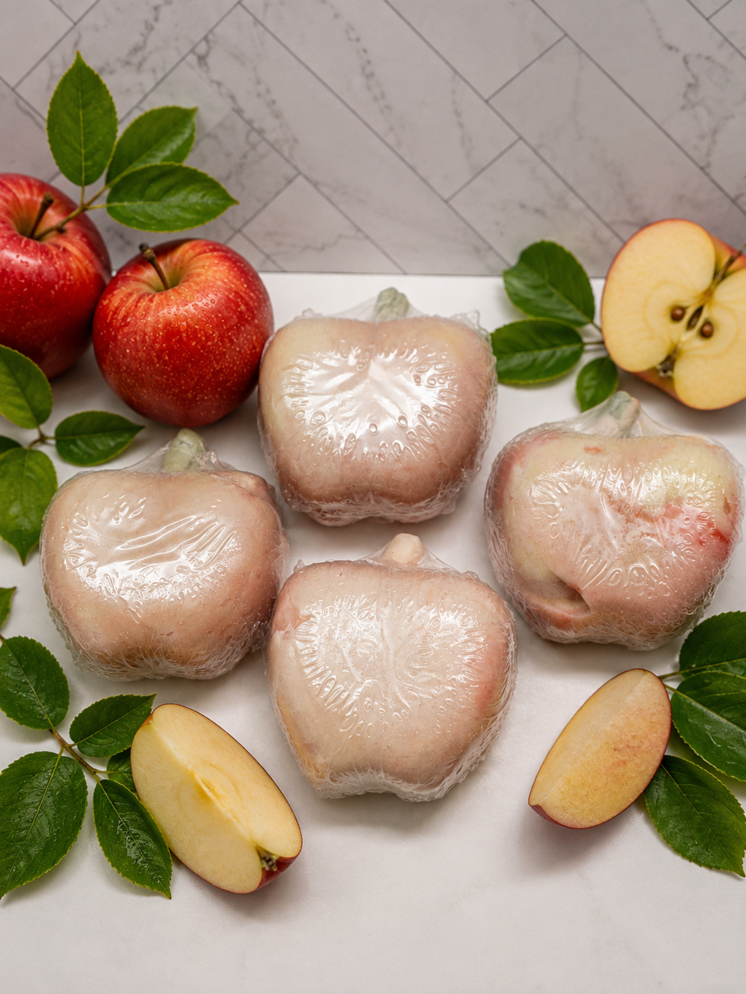 Apple scented soap