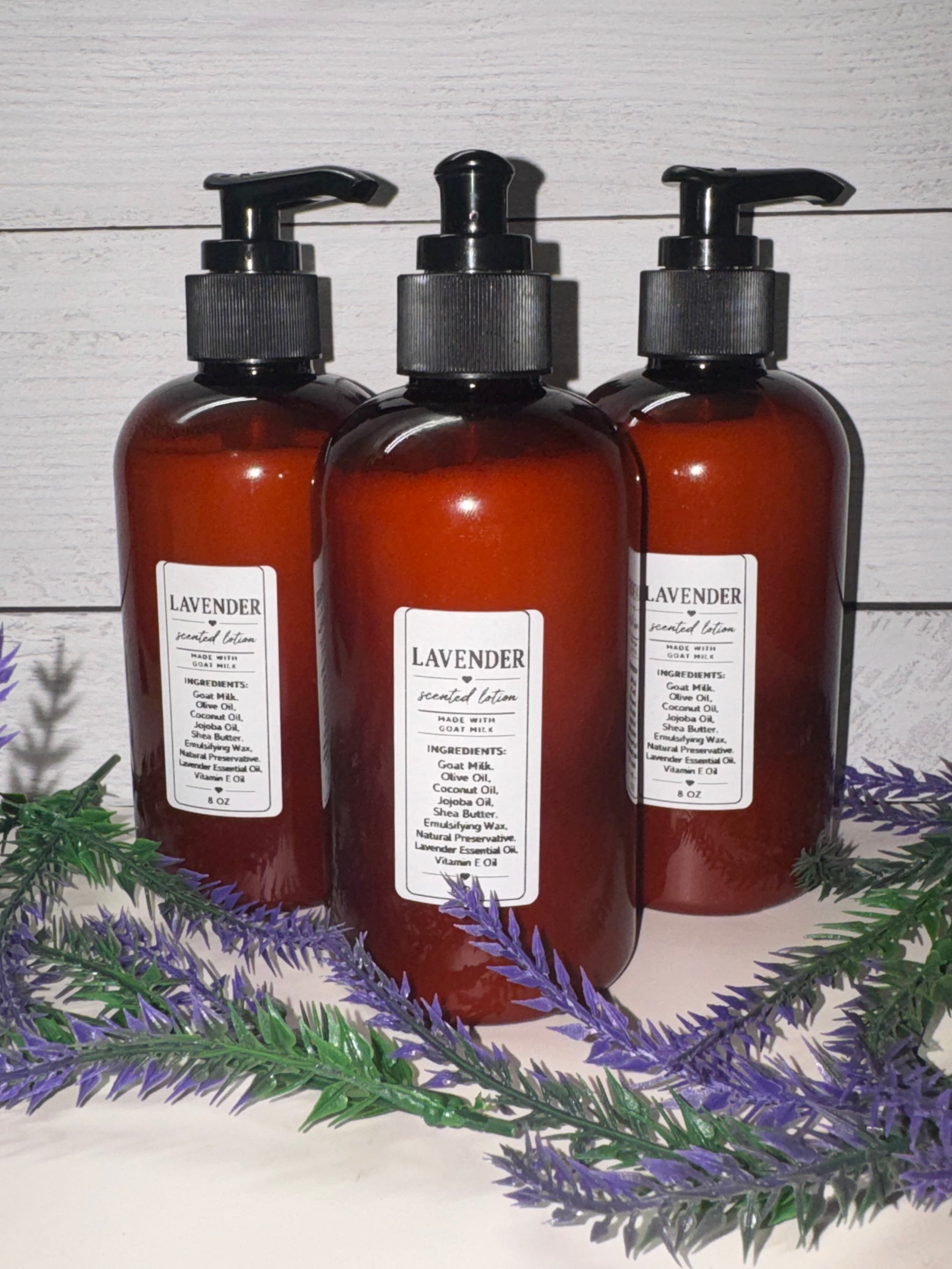 Lavender scented lotion