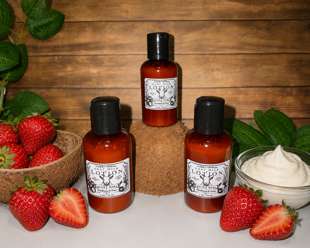 Strawberry’s and Cream Scented Lotion