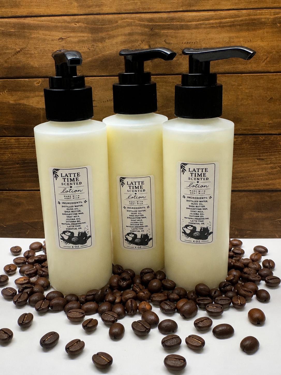 Latte time Scented lotion