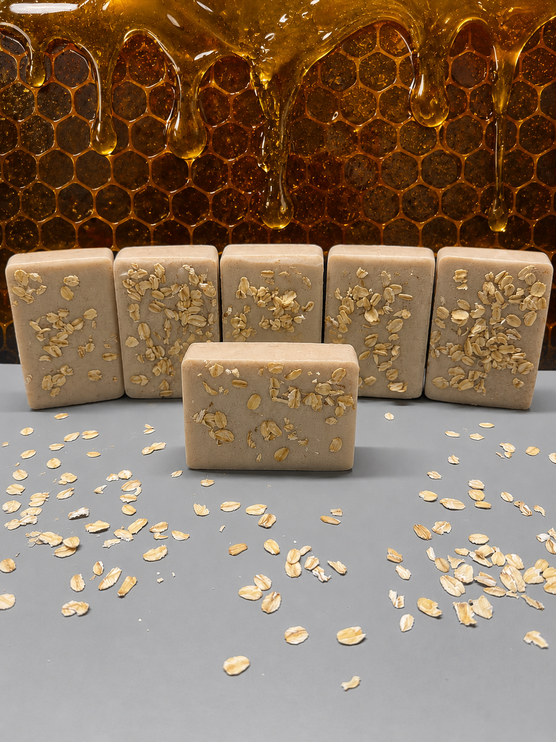 Oats and honey soap