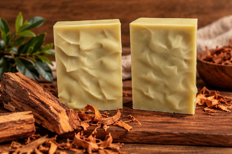 Teakwood scented soap