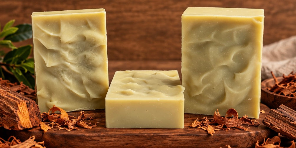 Teakwood scented soap