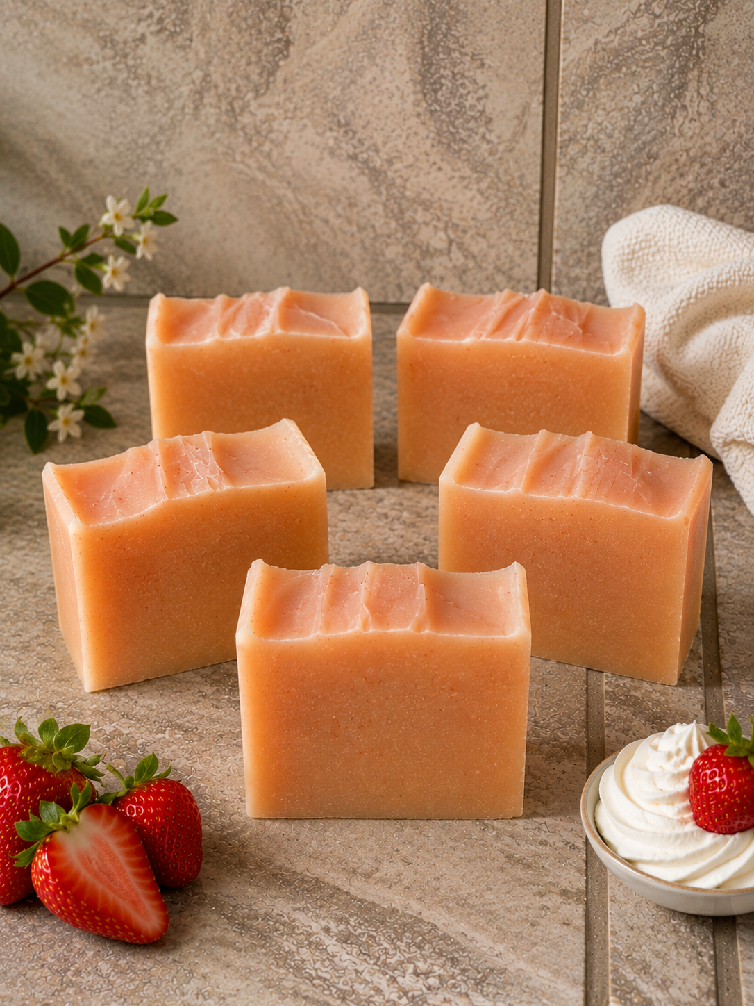Strawberry and Cream Soap